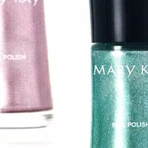 Emerald & Rose Quartz Mary Kay Nail Polish